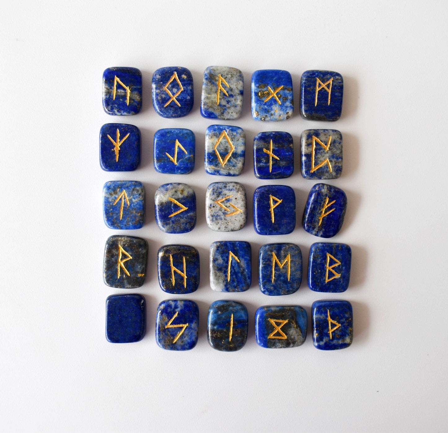 Lapis Lazuli Rune Set