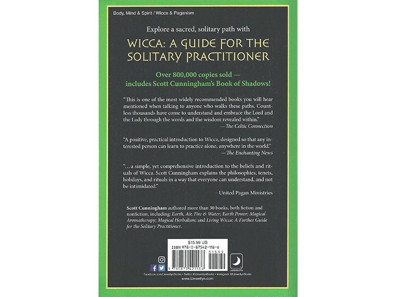 Wicca: A Guide for the Solitary Practitioner by Scott Cunningham