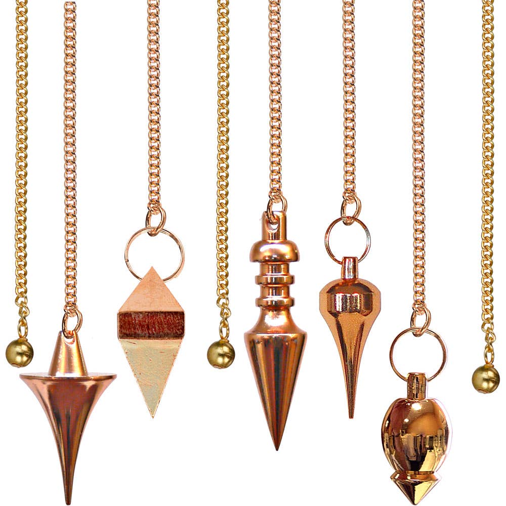 Metal Pendulum Pro Assorted Shapes Copper
