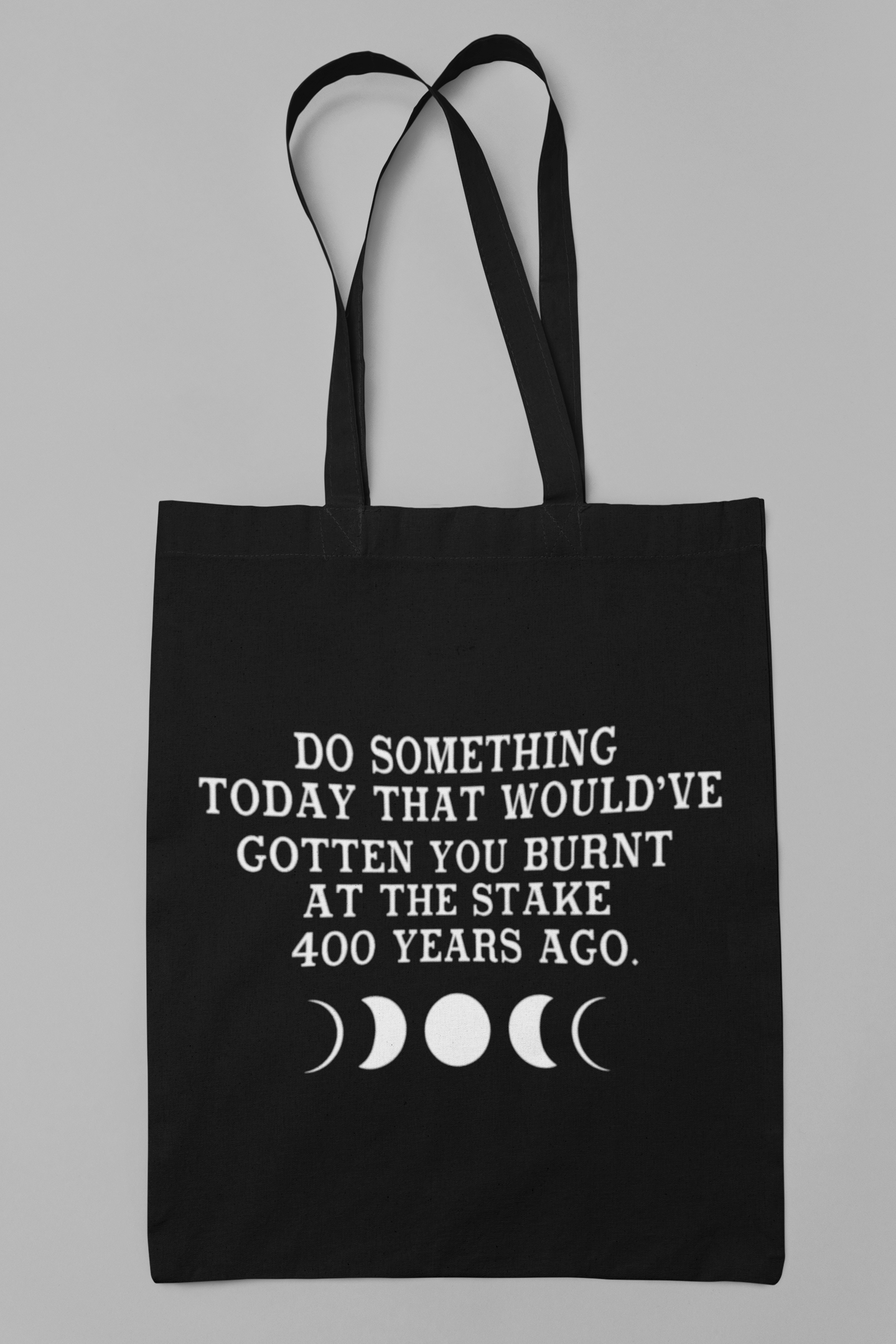 "Burnt At The Stake" Witch Book Bag