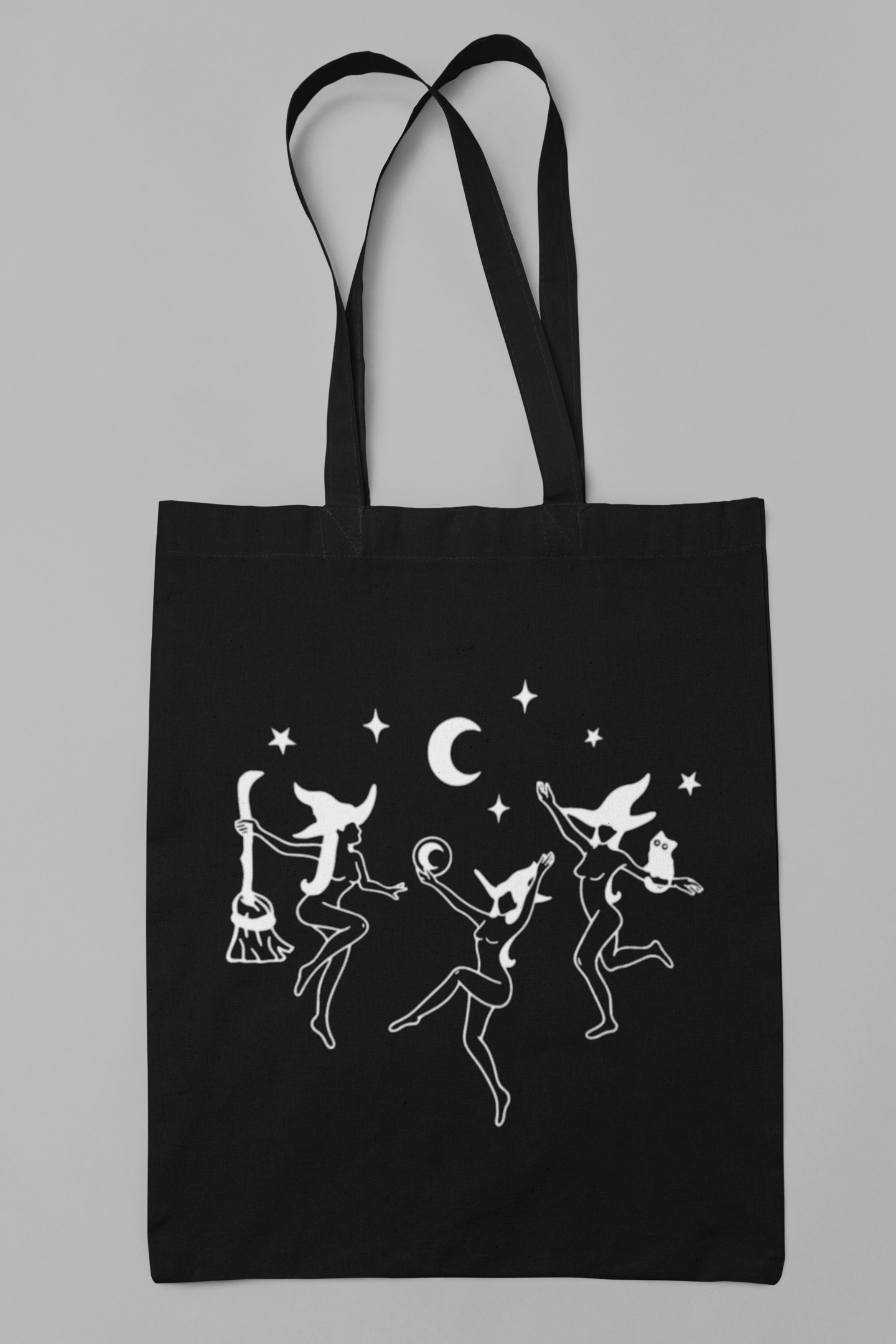 Dancing Witches Tote Bag