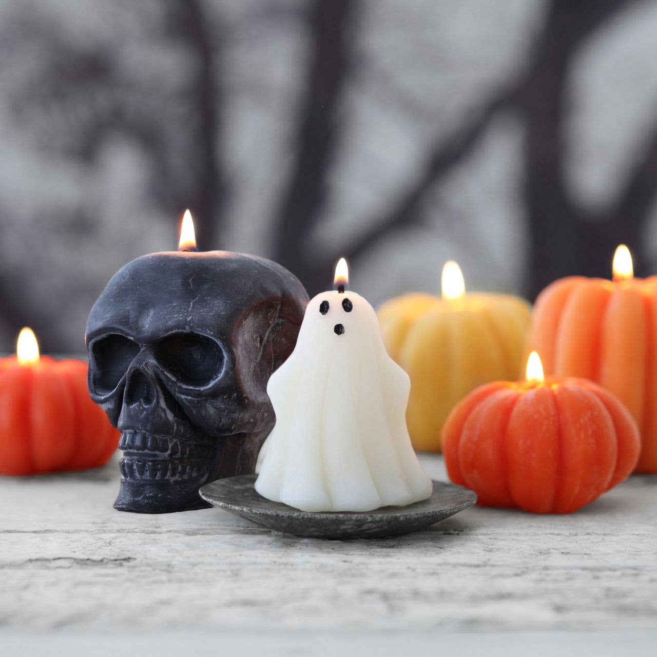 Ghost Candle – 100% Beeswax 3” Handcrafted