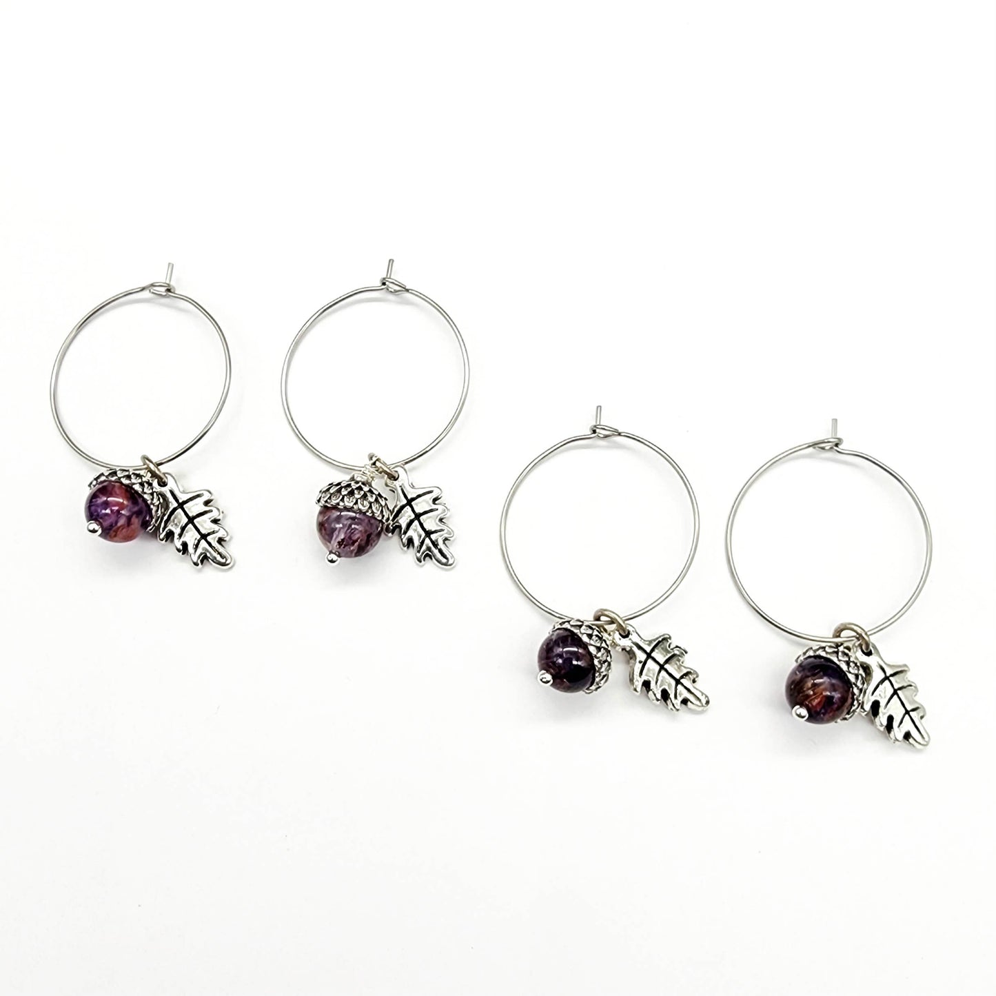 Acorn Earrings-Super 7
