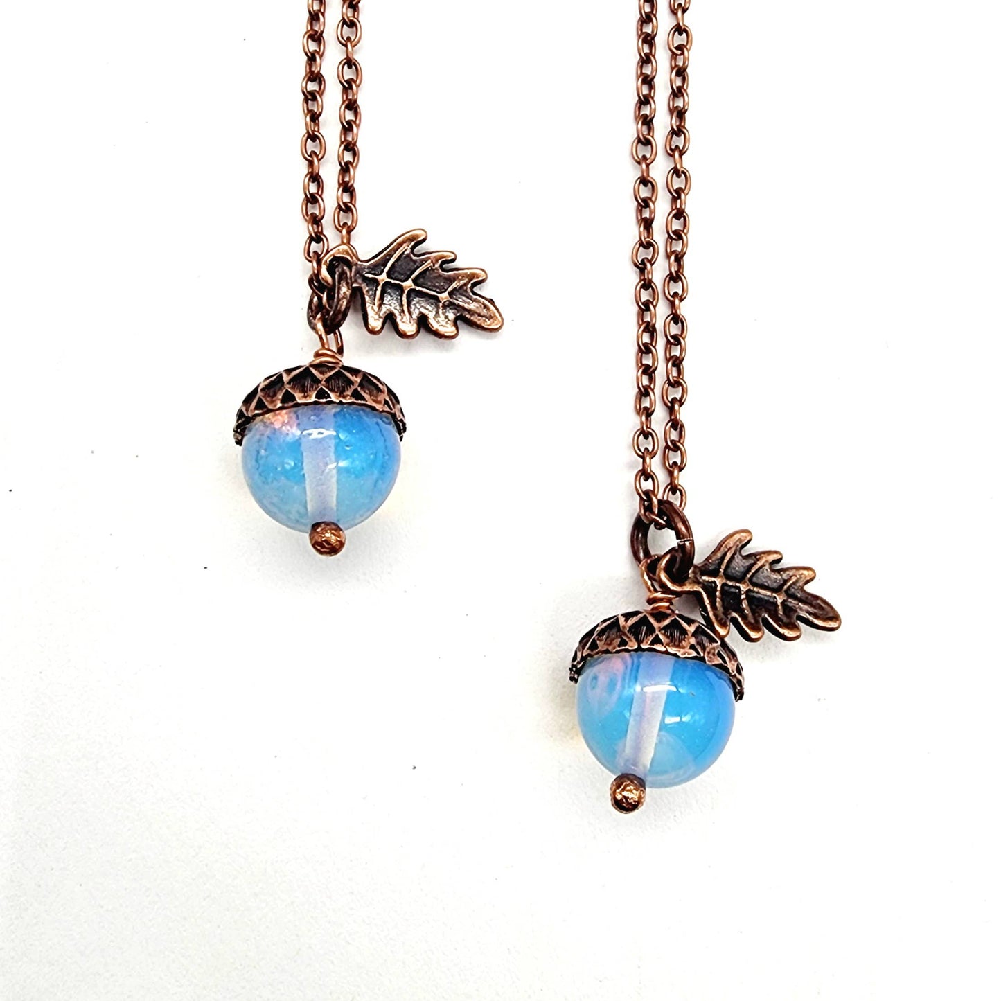 Acorn Necklace-Opalite