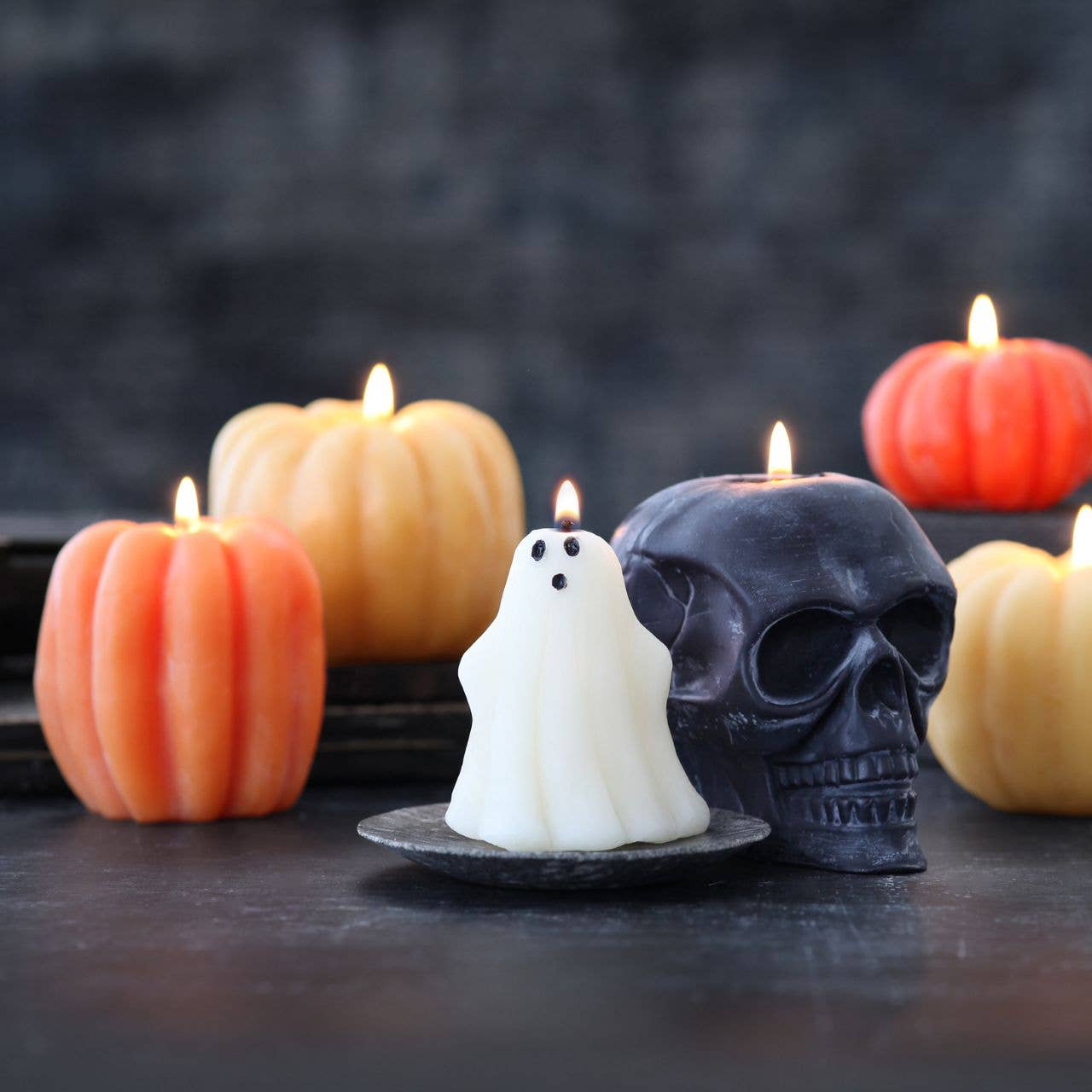 Ghost Candle – 100% Beeswax 3” Handcrafted