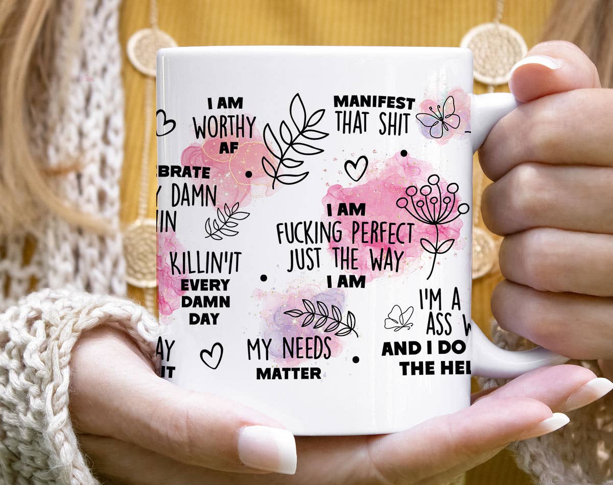 Swearing Affirmations - Ceramic Mug