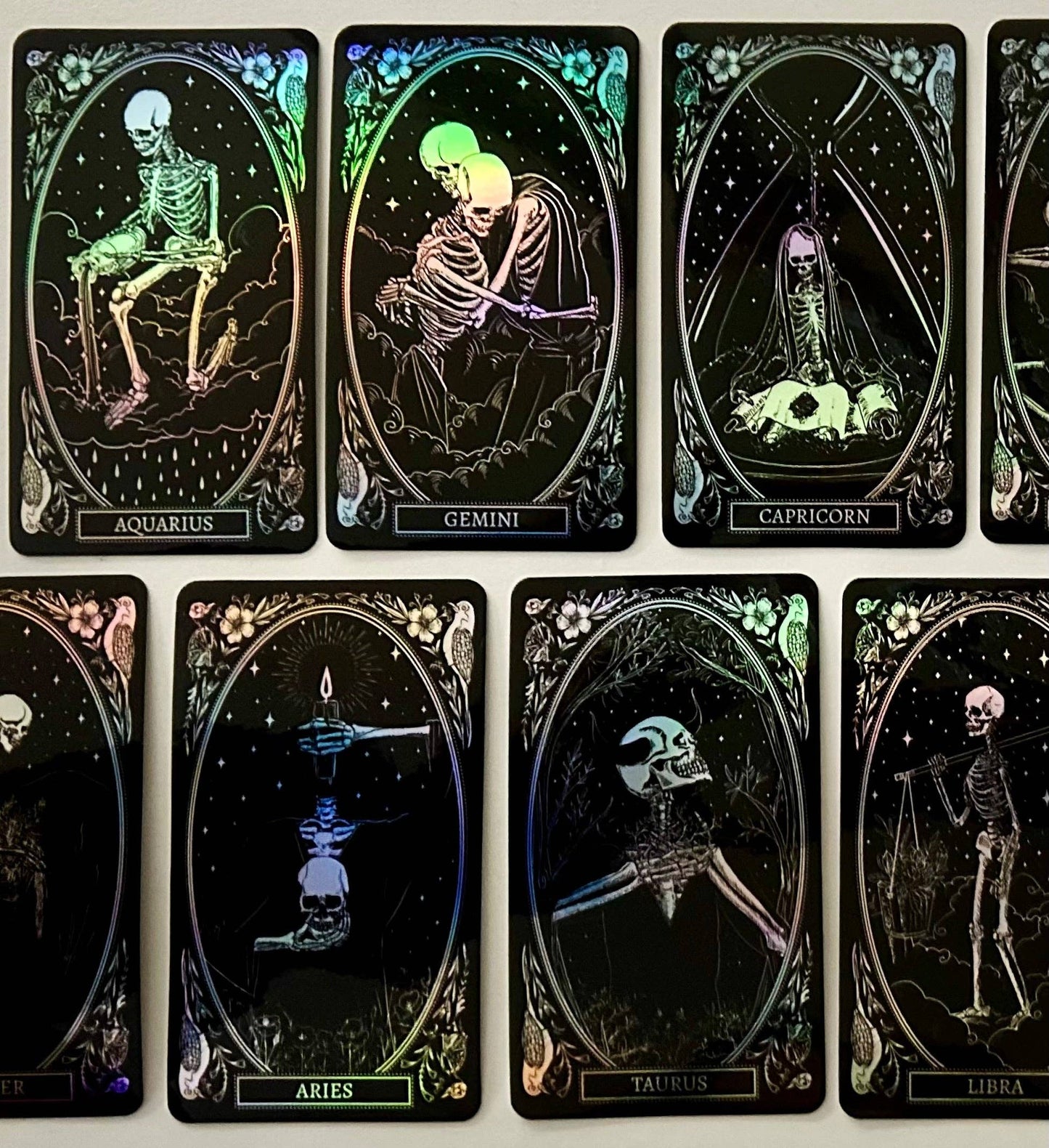 Sticker Pack, Zodiac Signs Holographic