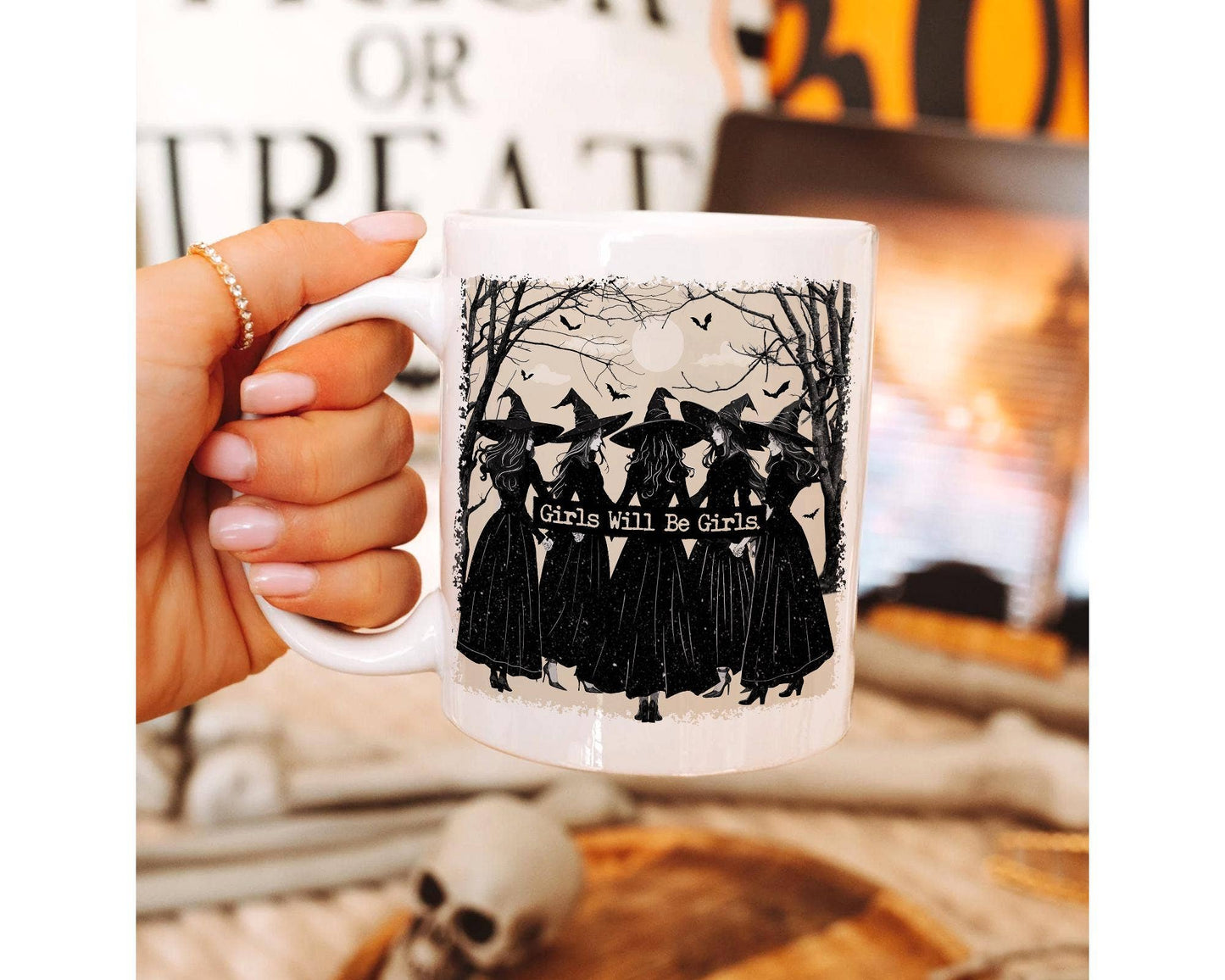 Girls Will Be Girls Witchy Mug