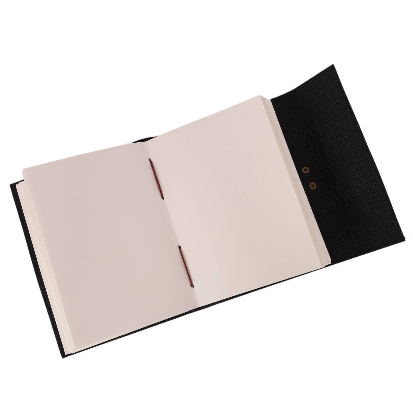 Leather Pentagram Journal with Six Gemstones