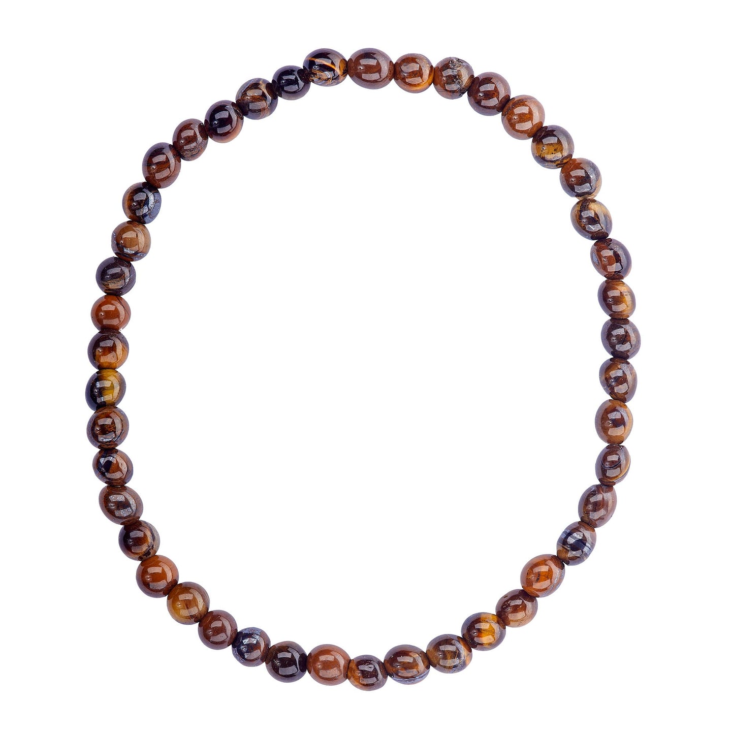 Crystal Bracelet - 4mm Tiger's Eye