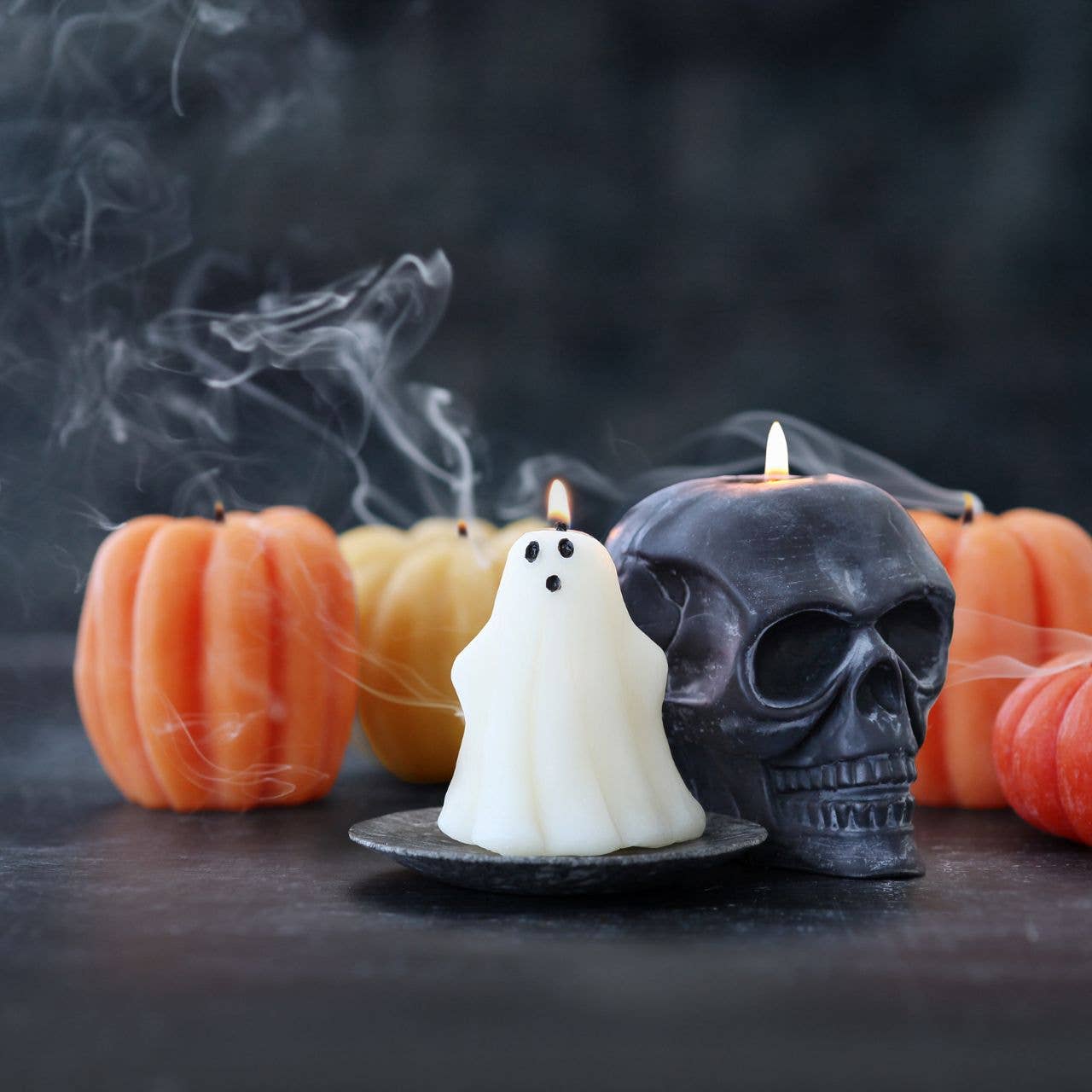 Ghost Candle – 100% Beeswax 3” Handcrafted