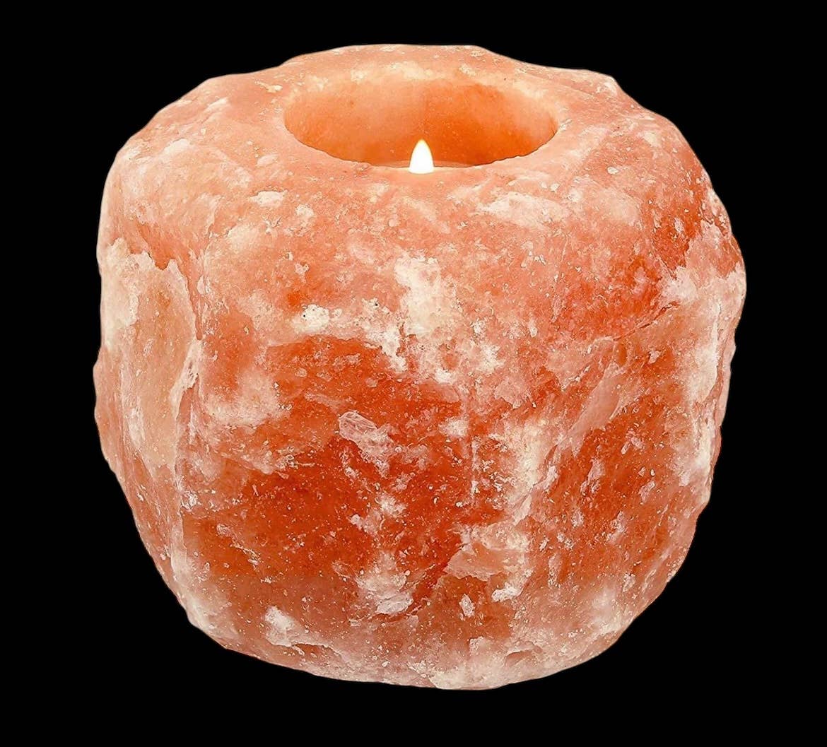 Himalayan Salt Candle Holder