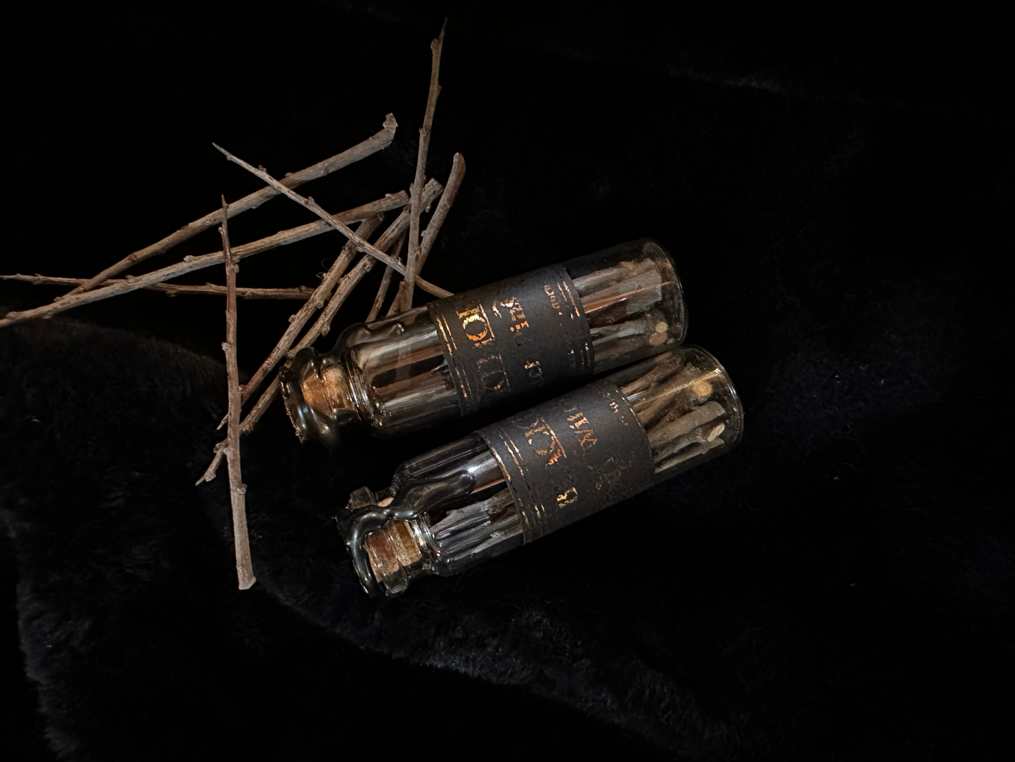 Blackthorn Witch Pin Bottles