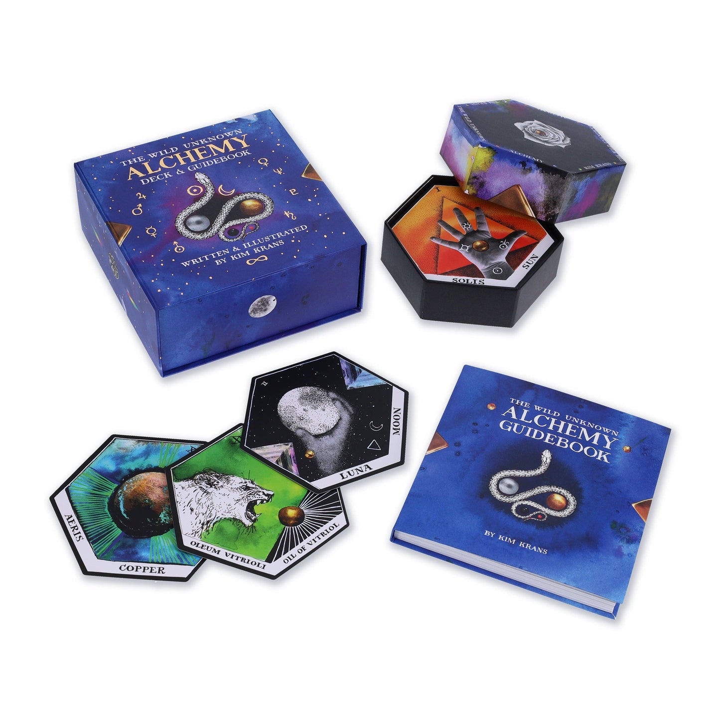 The Wild Unknown Alchemy Deck and Guidebook by Kim Krans