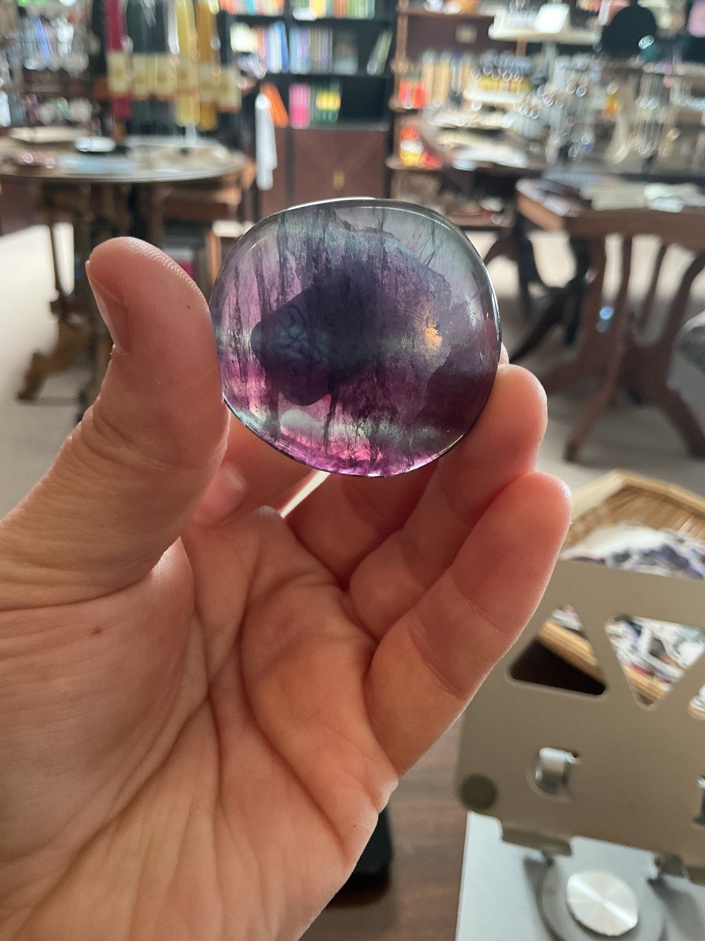 Rainbow Flourite disks