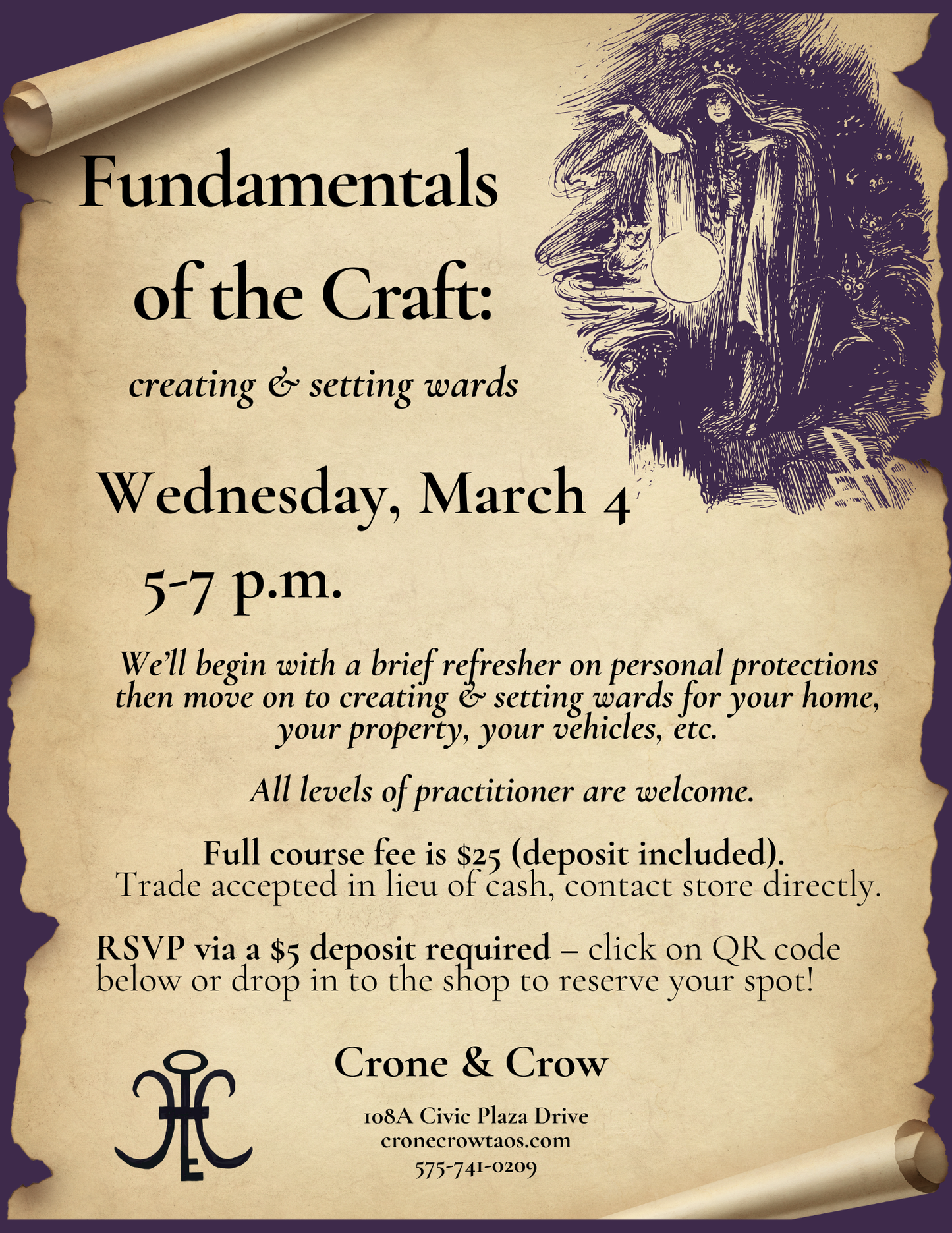 Fundamentals Of The Craft March 4th - Warding