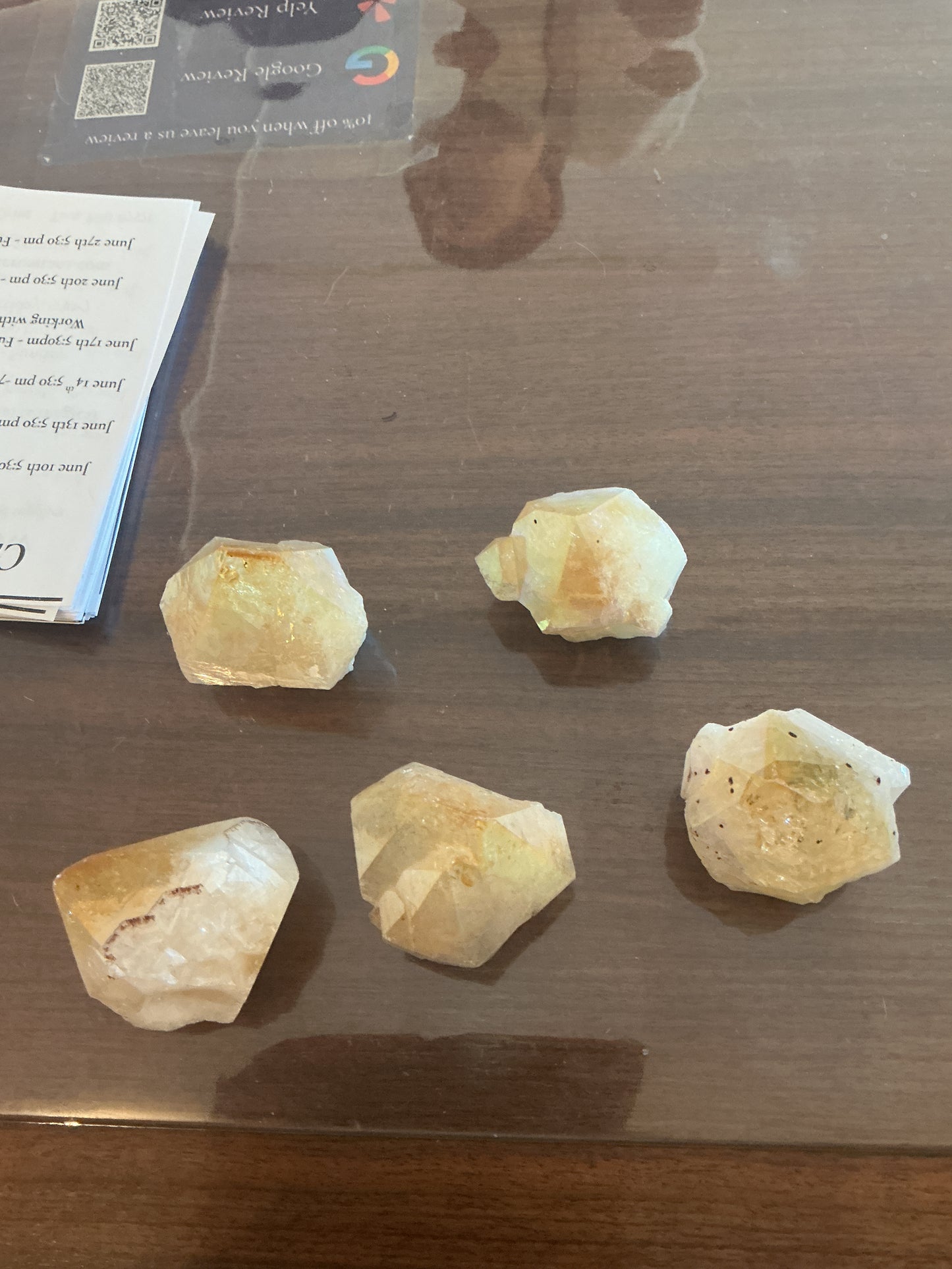 Aura Citrine