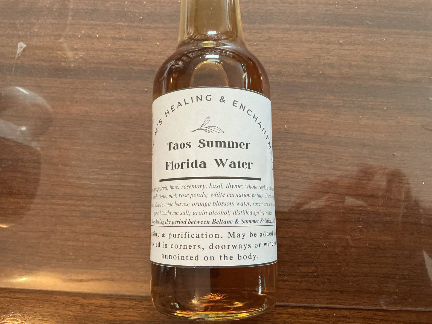Florida Water Taos Summer , handcrafted, 10 oz.