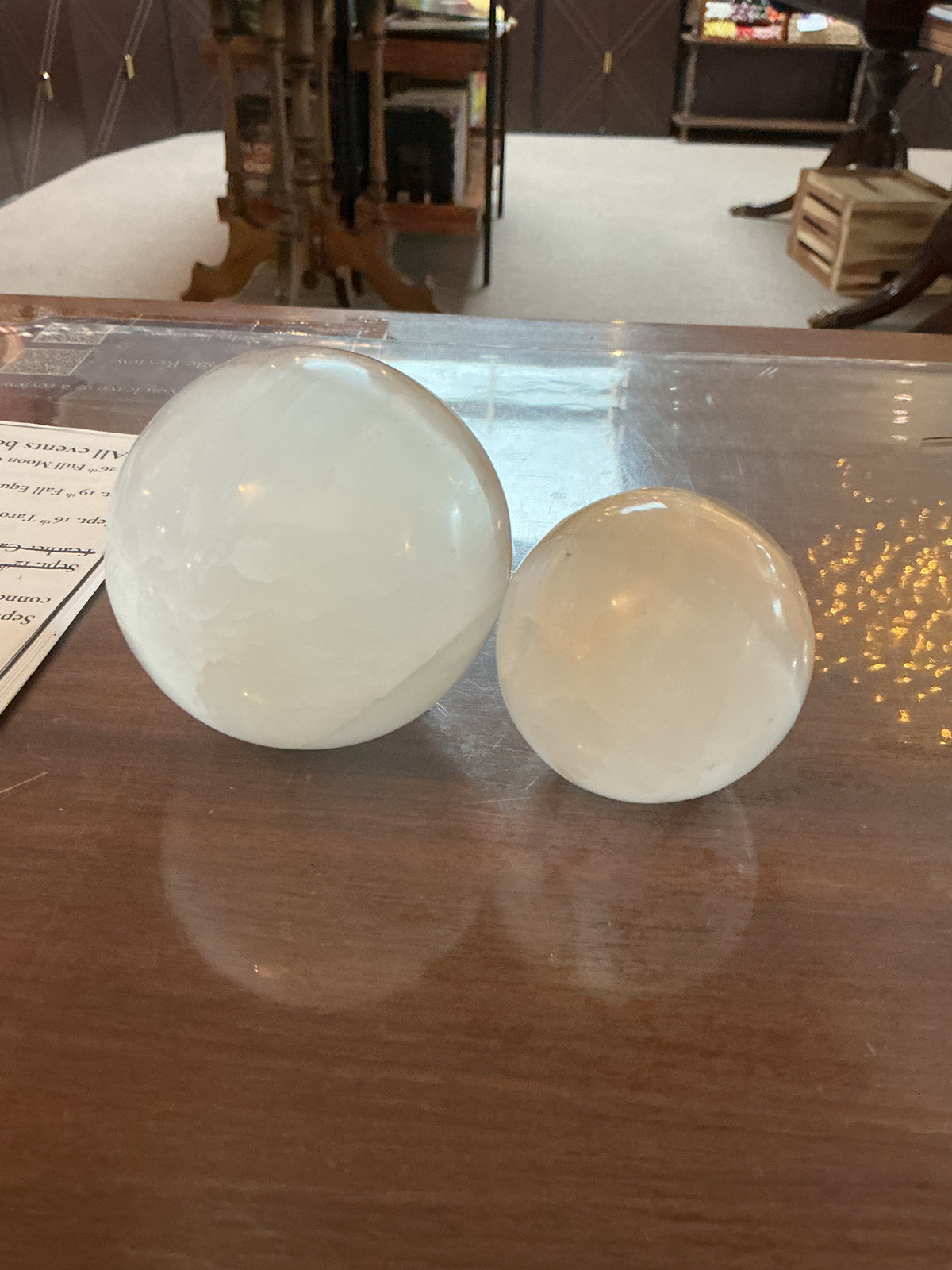 Selenite Spheres