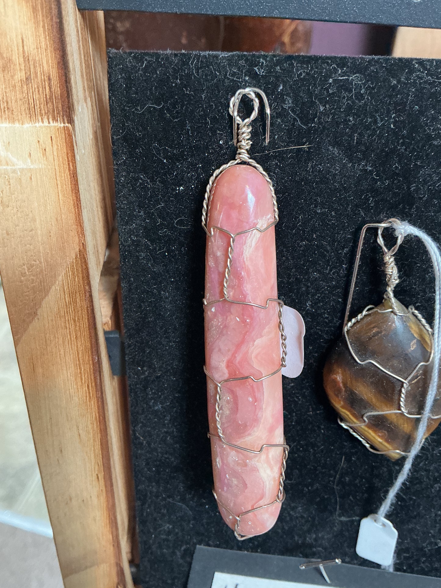 Pink Peruvian Opal Pendant