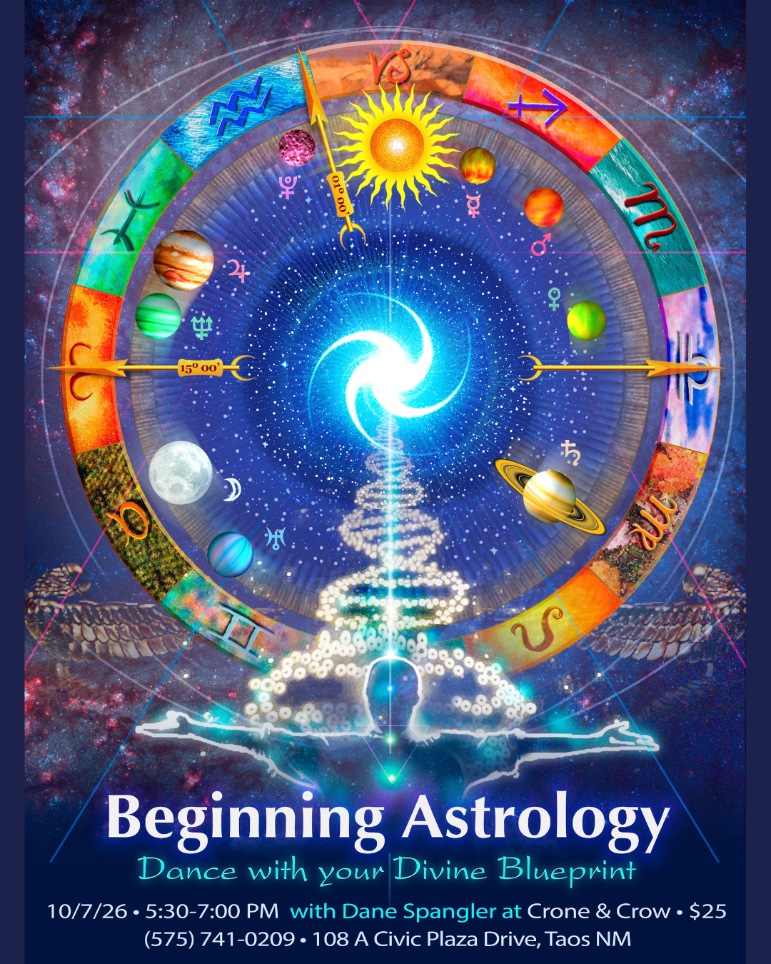 Beginning Astrology- Dance With Your Divine Blueprint with Dane Spangler
