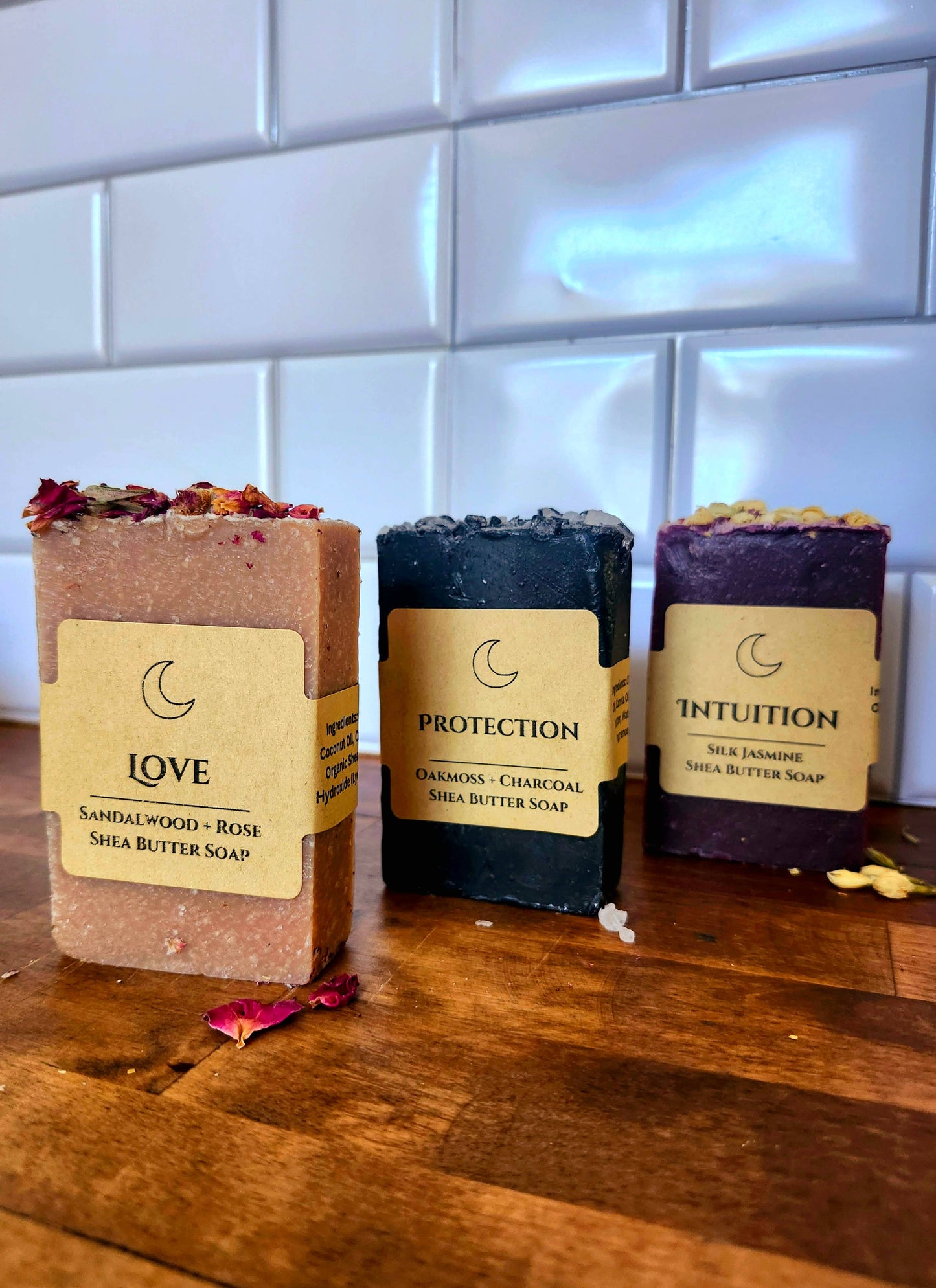 Oakmoss + Charcoal Organic Shea Butter Protection Soap