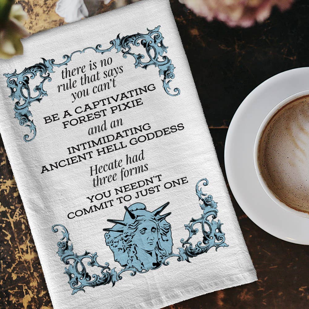 Hell Goddess Dish Towels