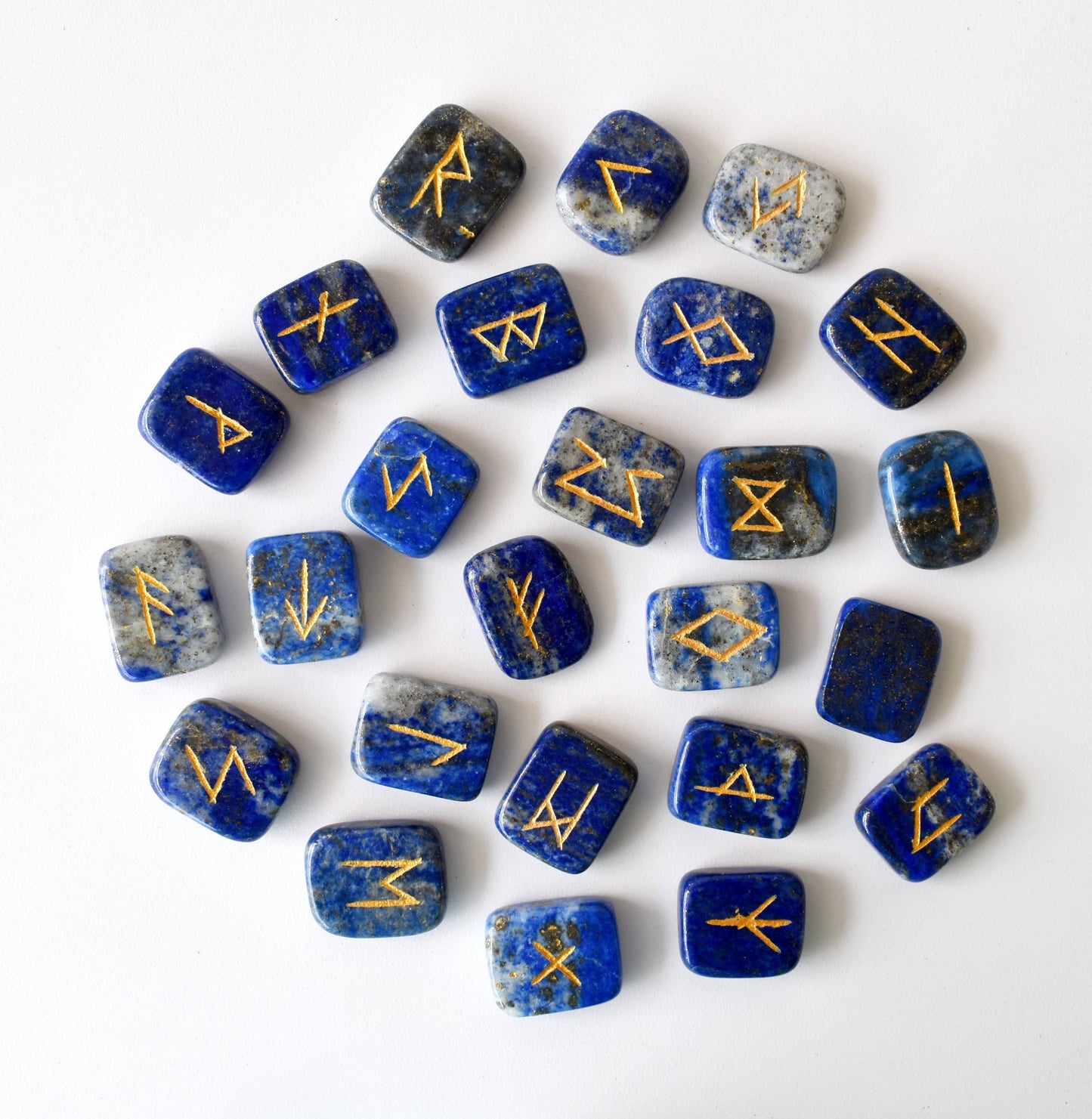 Lapis Lazuli Rune Set