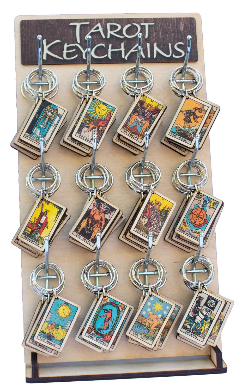 Tarot Card Keychains - Rider-Waite-Smith Deck