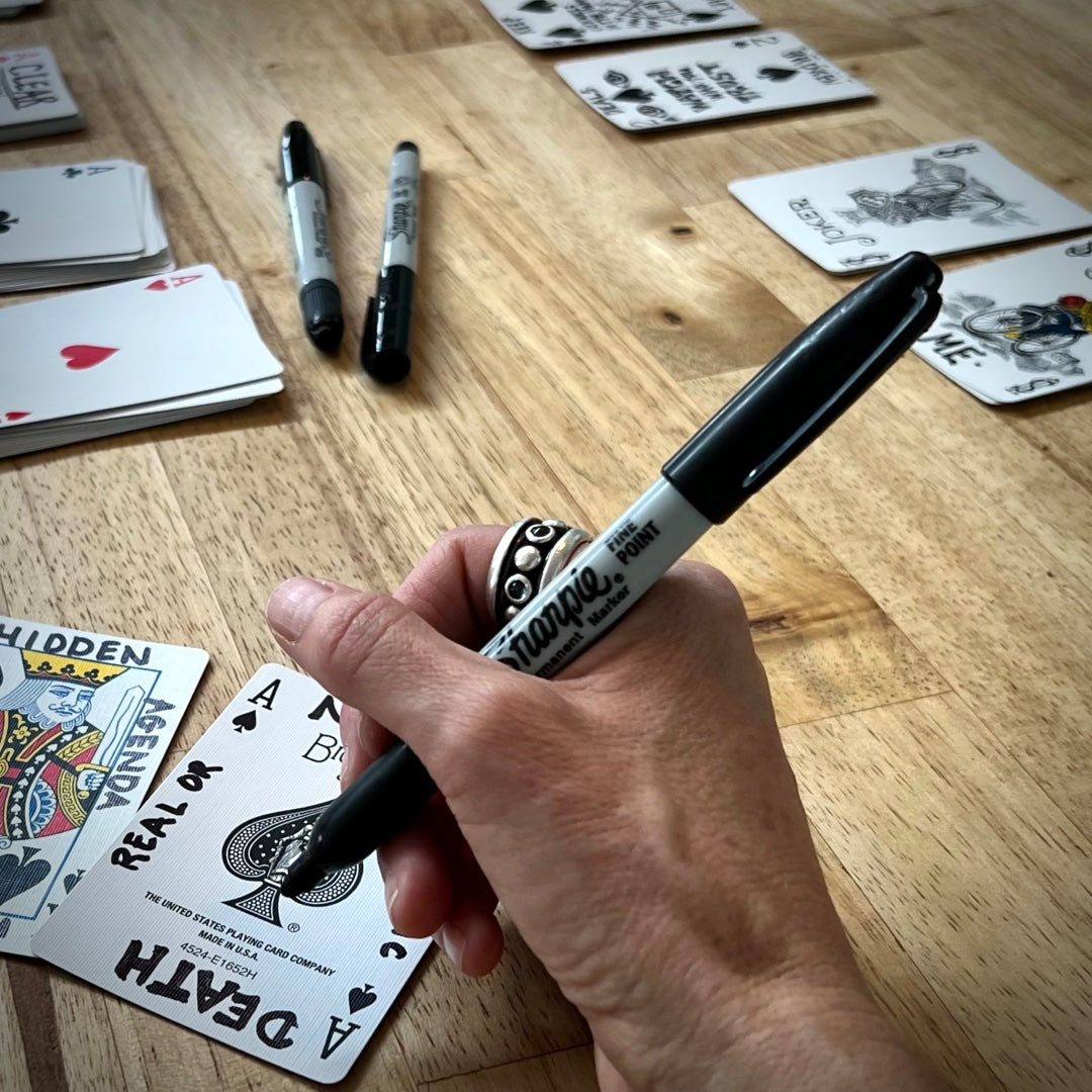 Hand Marked Cartomancy Deck