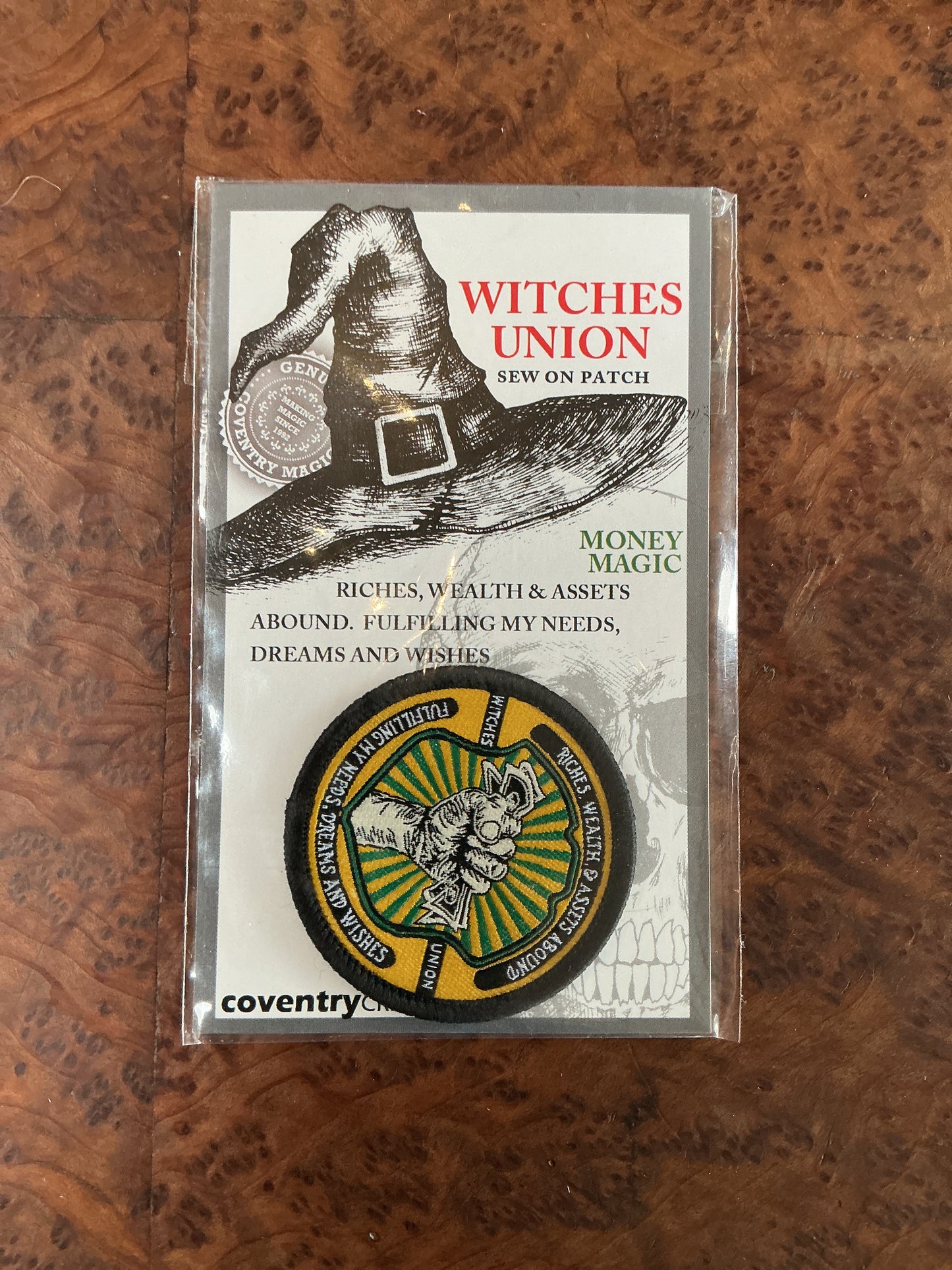 Witches Union Sew on Patch