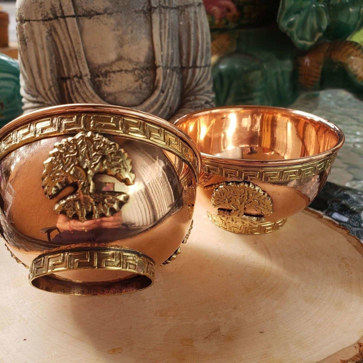 Copper Offering Bowls