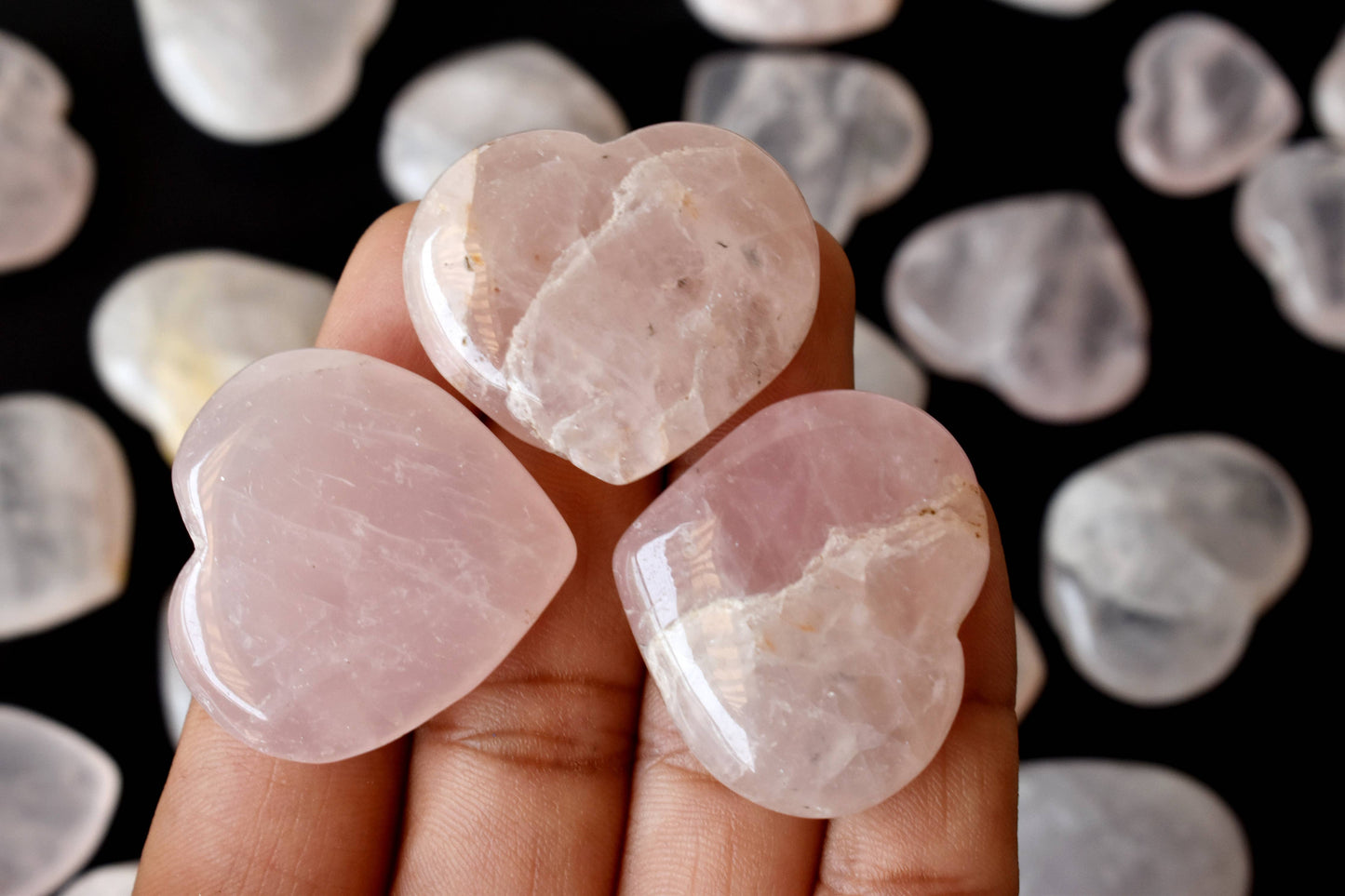 Rose Quartz Heart