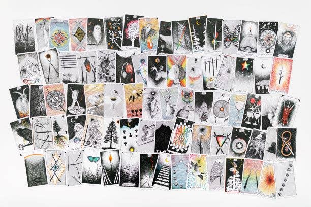 The Wild Unknown Pocket Tarot by Kim Krans