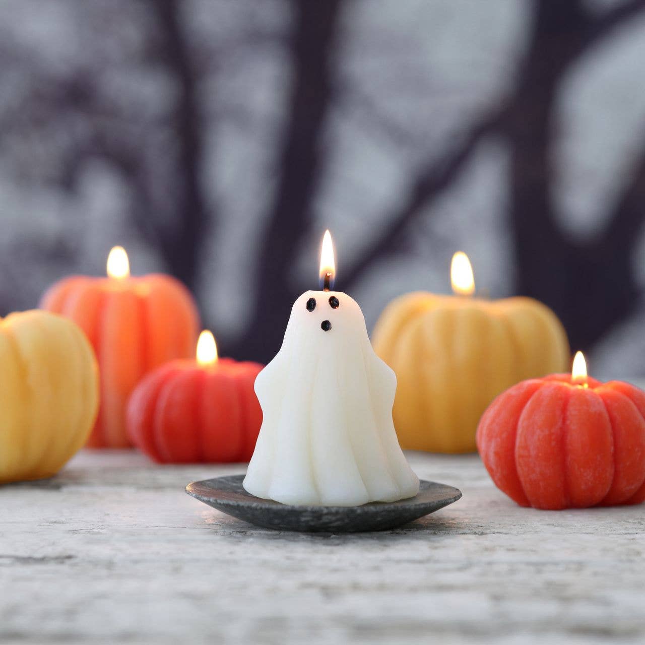 Ghost Candle – 100% Beeswax  3” Handcrafted