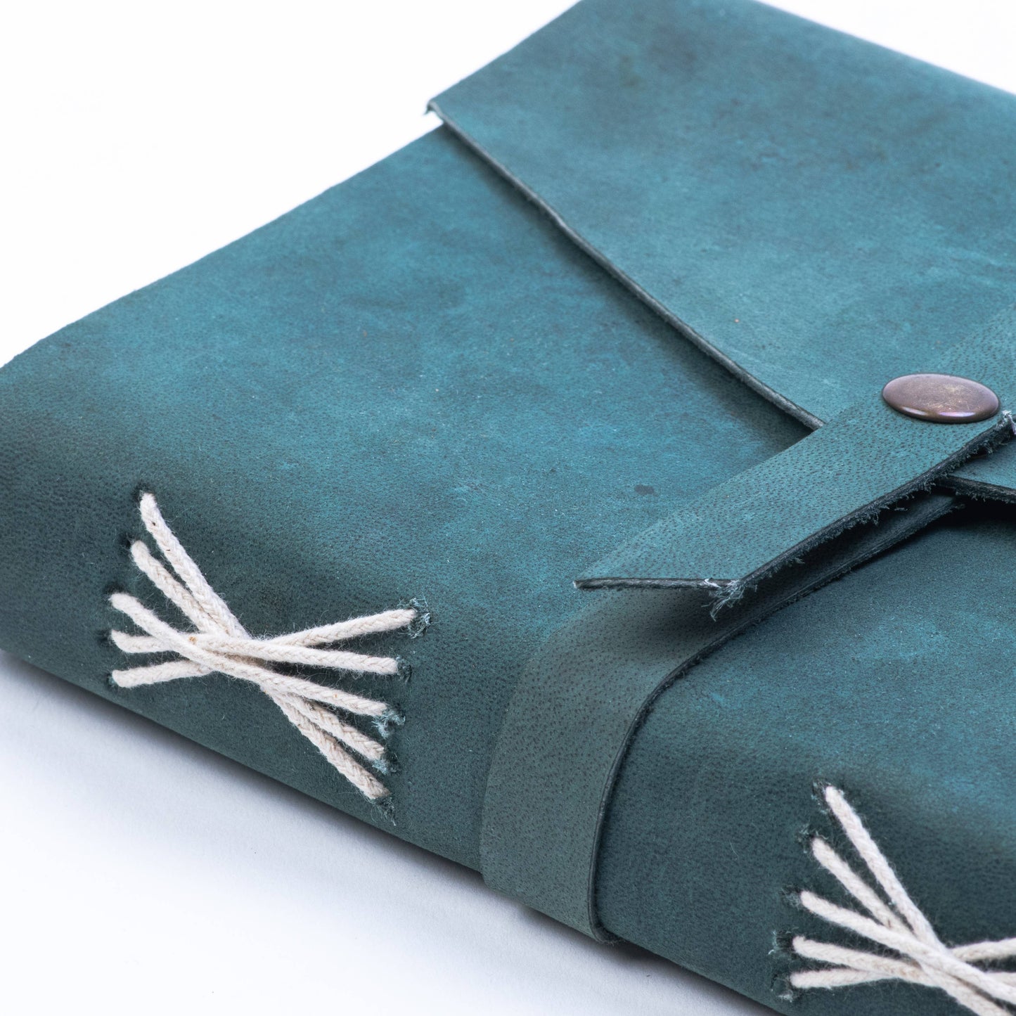 Teal Leather Journal