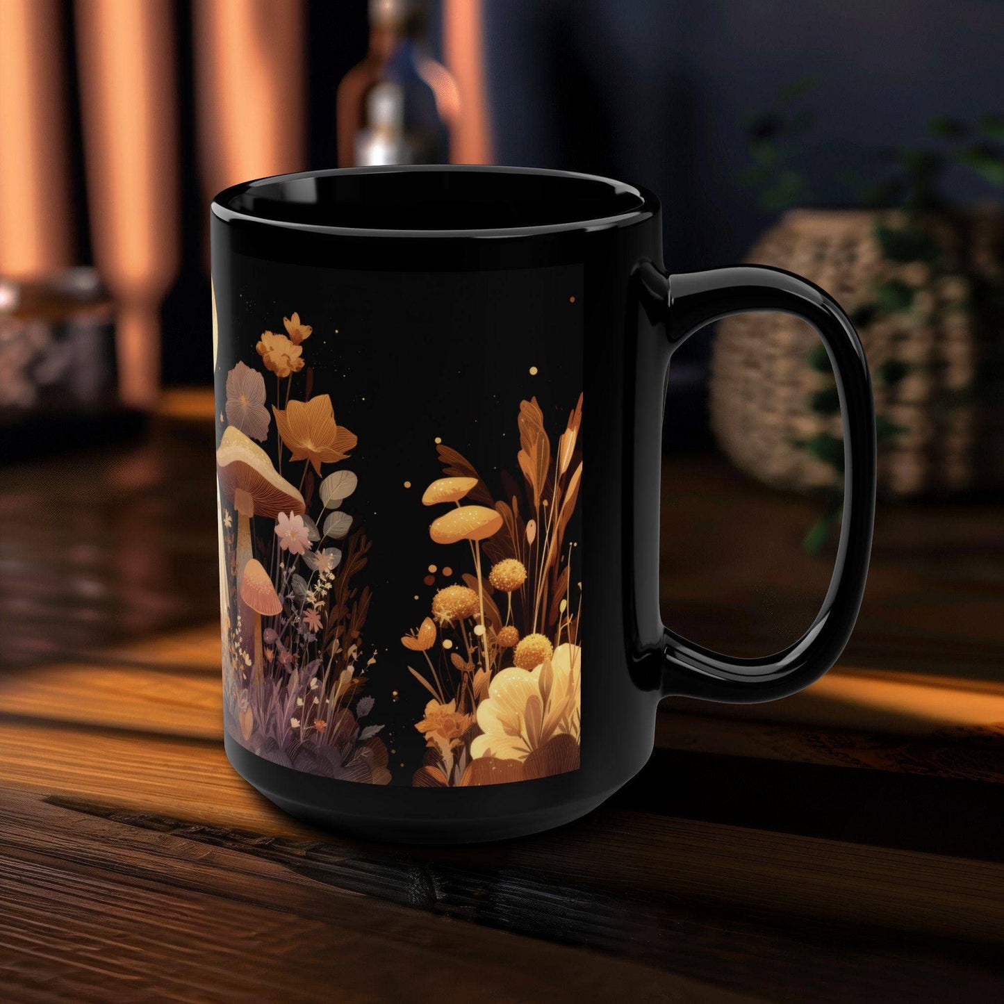 Ghost Garden Whimsy Coffee Mug