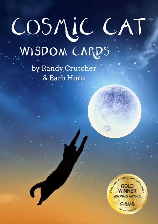 Cosmic Cat Wisdom Cards by Randy Crutcher & Barb Horn
