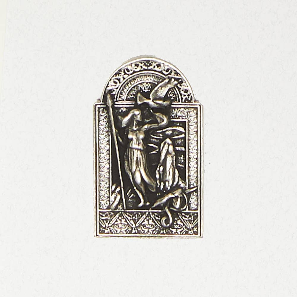 Celtic Pewter Pendant Necklace – The Morrigan