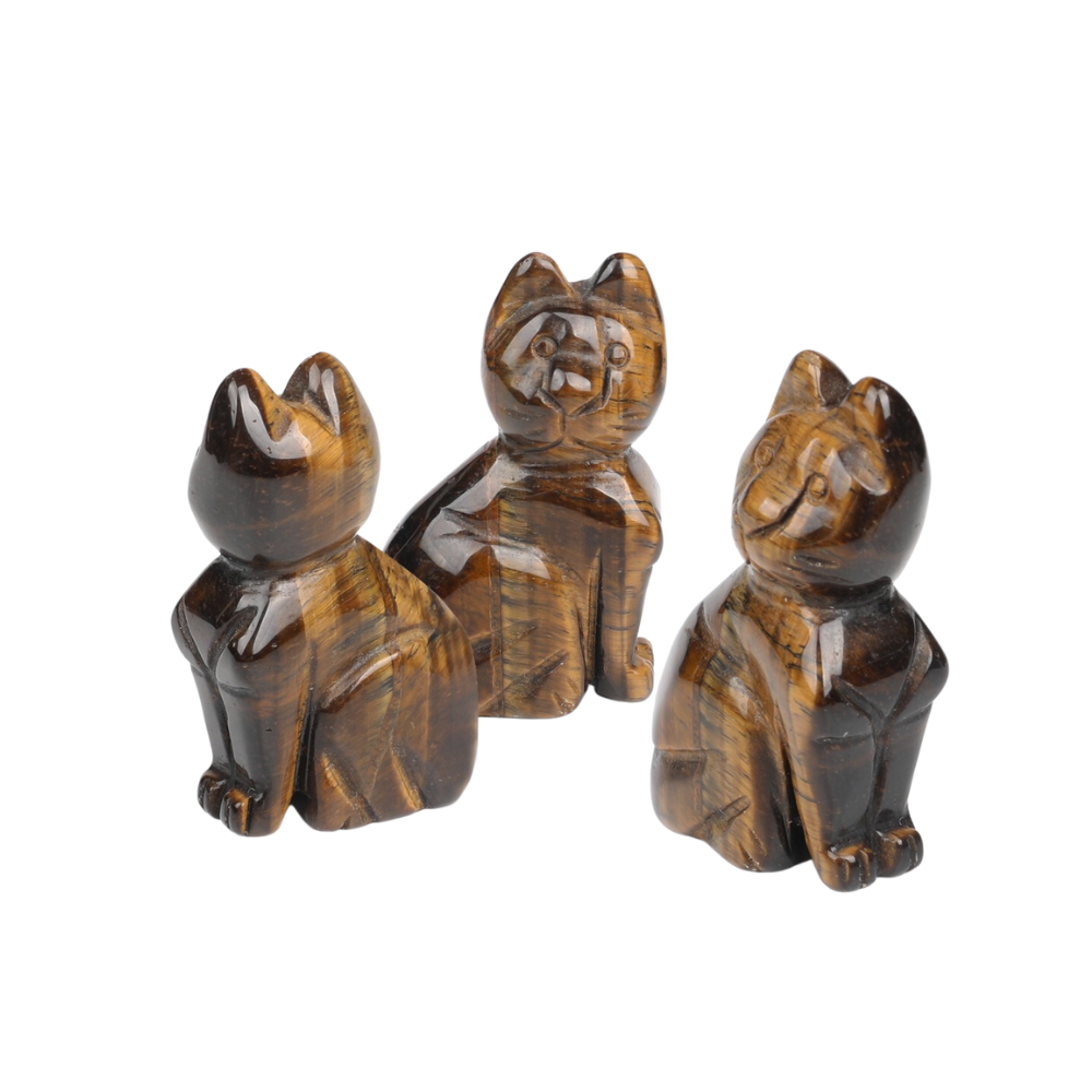 Crystal Cat - Variety of Gemstones