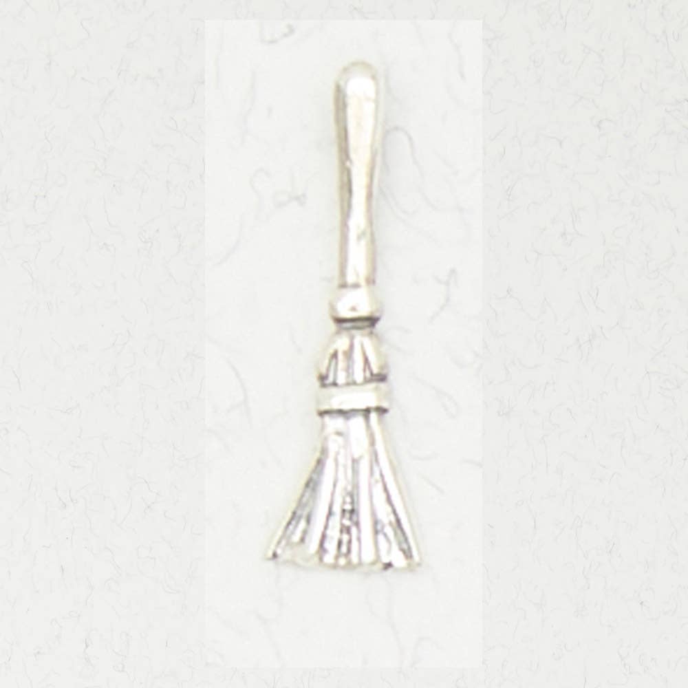 The Witch's Broom Sterling Silver Pendant