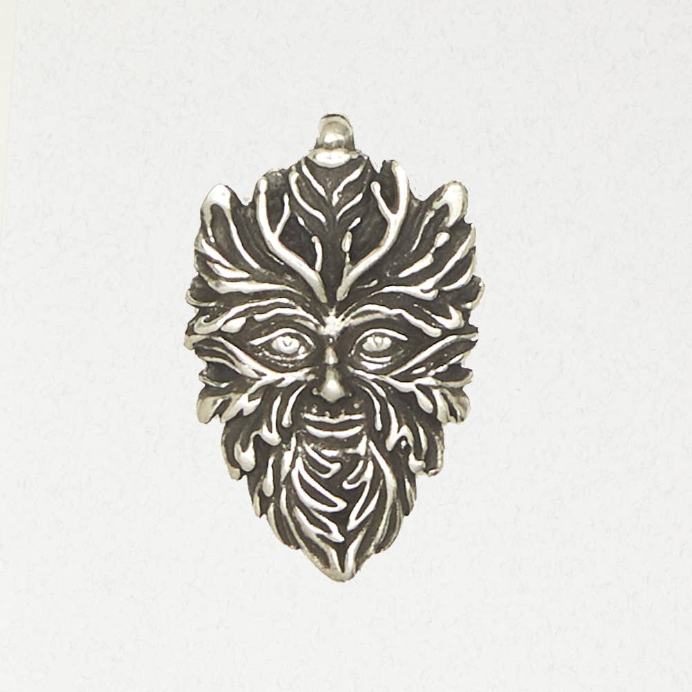 Celtic Pewter Pendant Necklace – The Green Man
