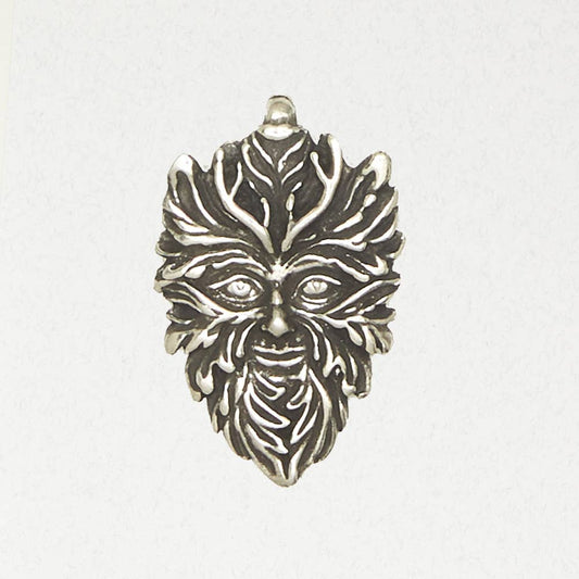 Celtic Pewter Pendant Necklace – The Green Man