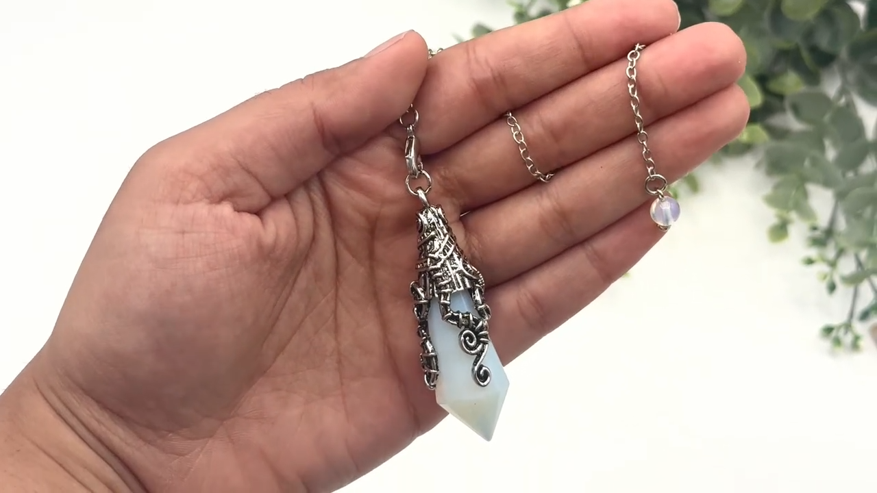 Ornate Gemstone Pendulums