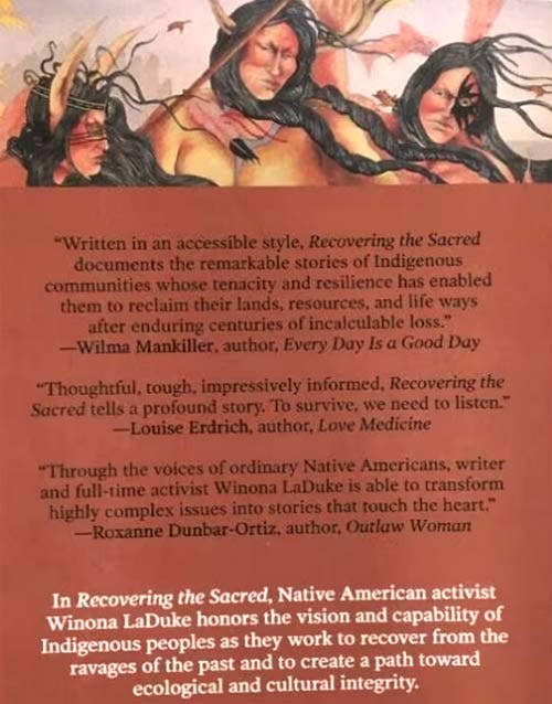 Recovering the Sacred by Winona LaDuke