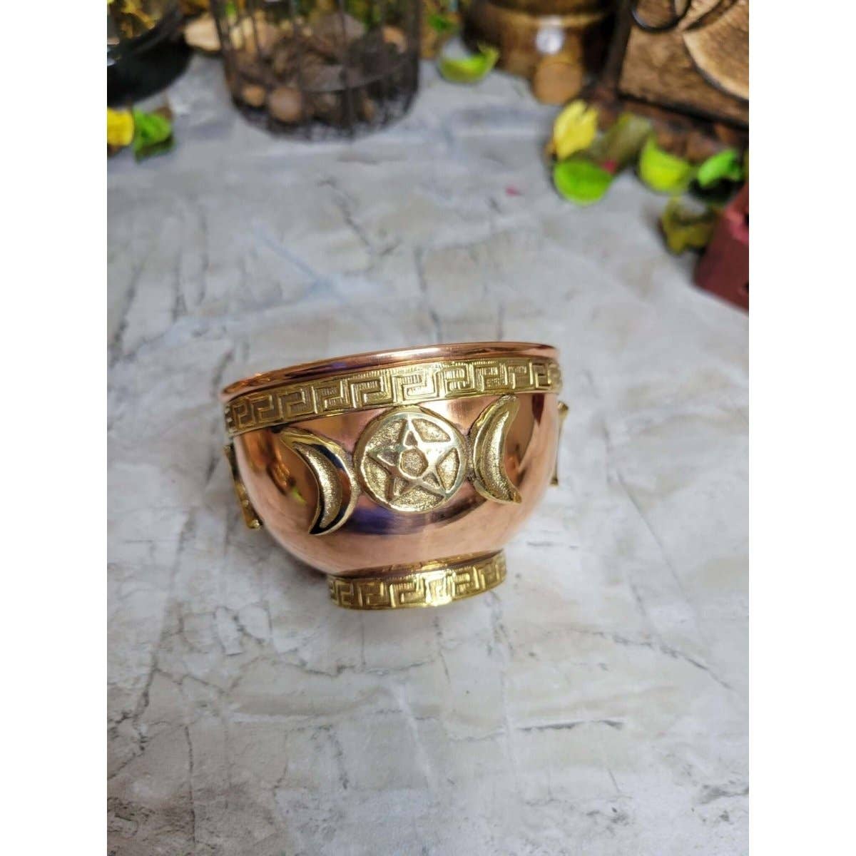Copper Offering Bowls