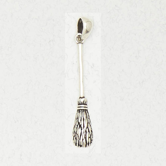 Sterling Silver Pendant – The Witch’s Broom