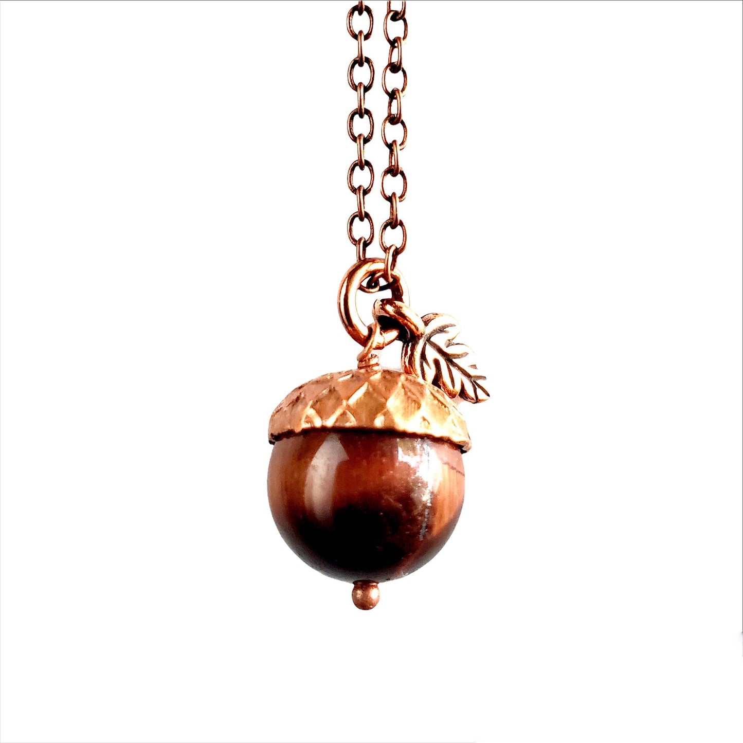 Acorn Necklaces - Variety of Gemstones
