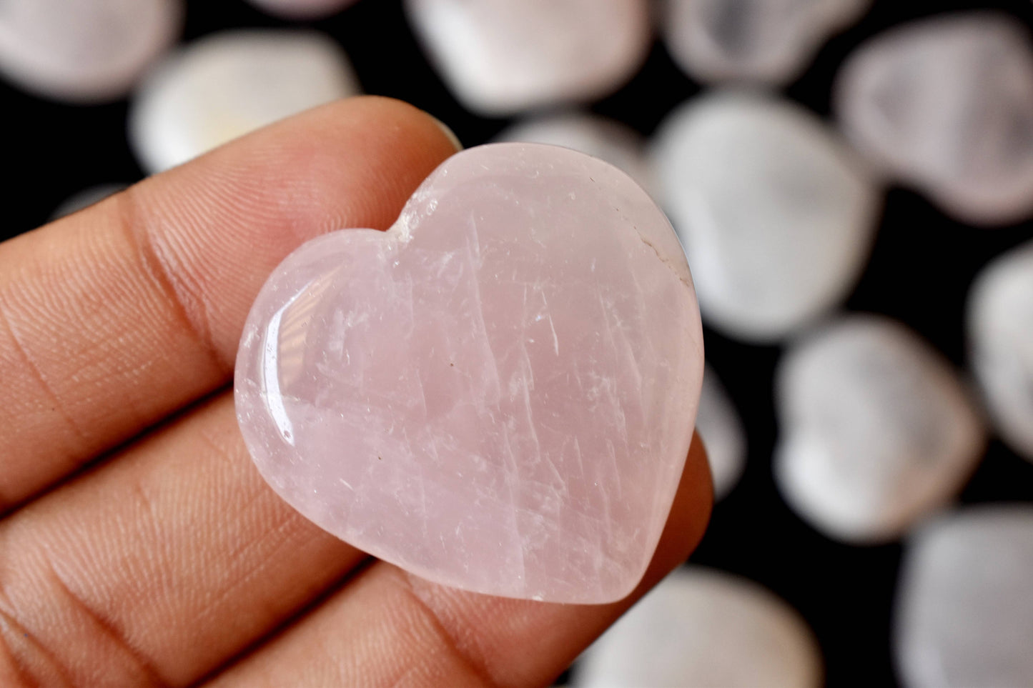 Rose Quartz Heart
