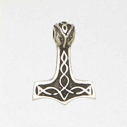 Norse Pewter Pendant Necklace - Thor’s Hammer